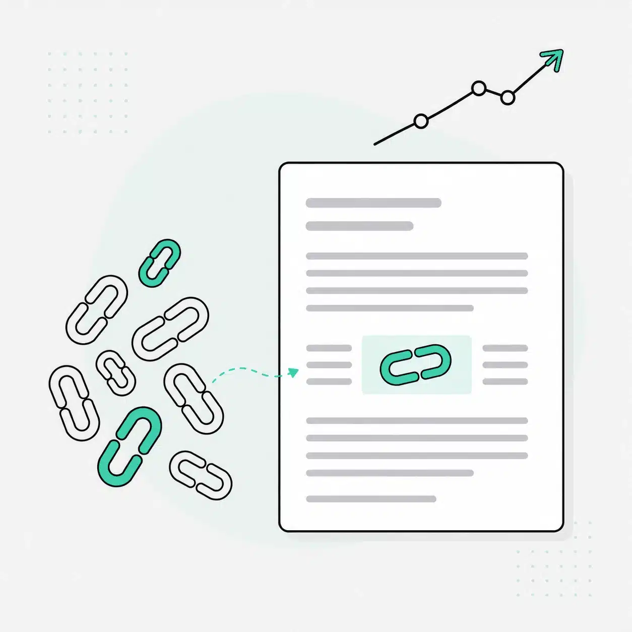 เปรียบเทียบ Backlink ที่ลอยอยู่นอกเนื้อหา กับลิงก์ที่วางอยู่ในบทความจริงแล้วดันกราฟอันดับขึ้น